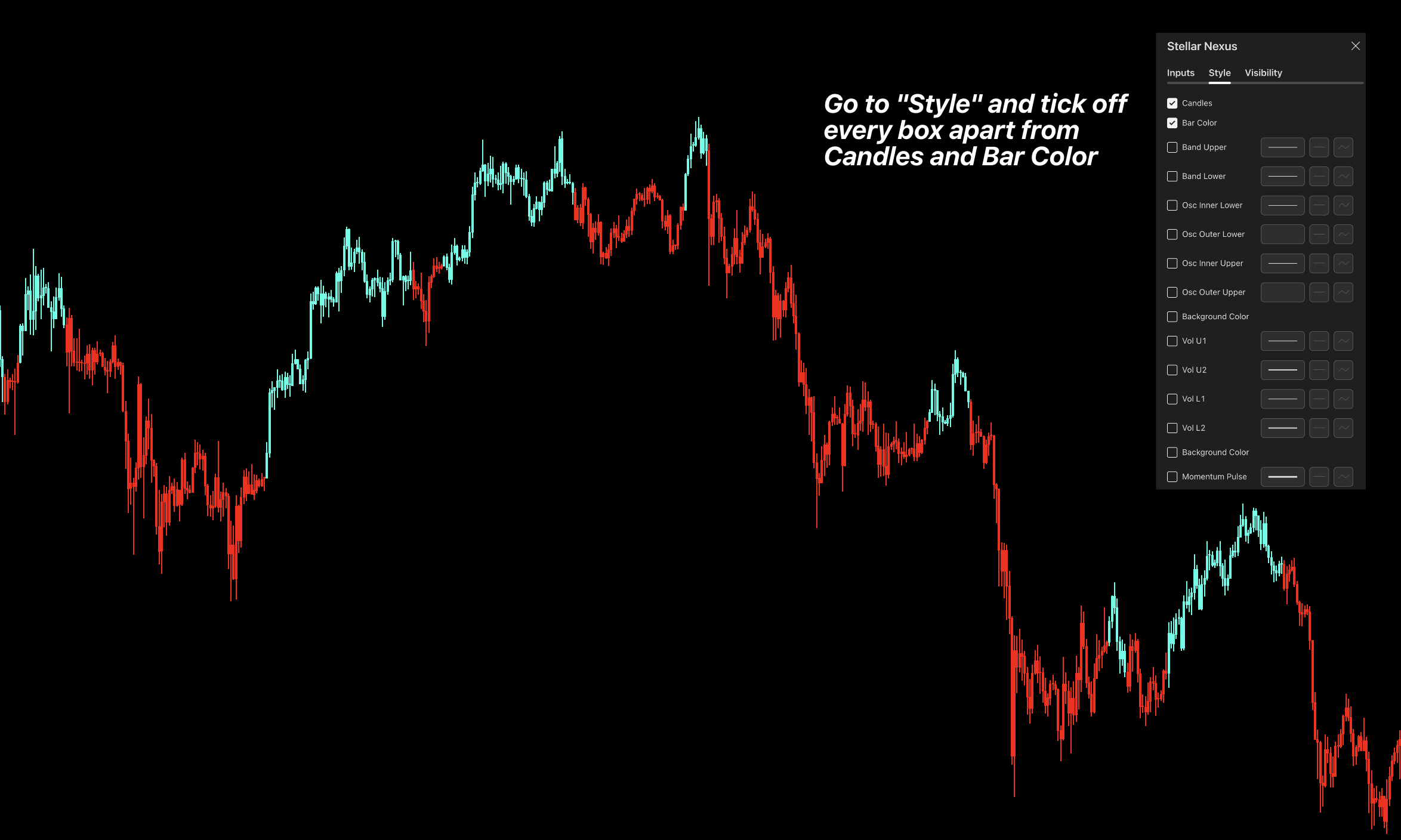 Recommended Stellar Nexus Daily Bands workflow